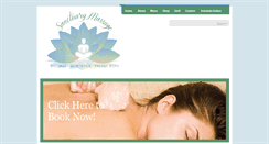 Desktop Screenshot of mysanctuarymassage.com